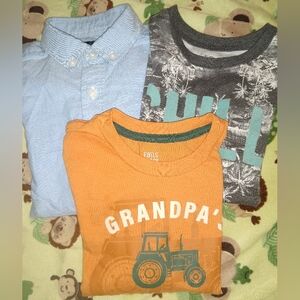 Three Shirts Size 5 Place, Oshkosh, Falls Creek